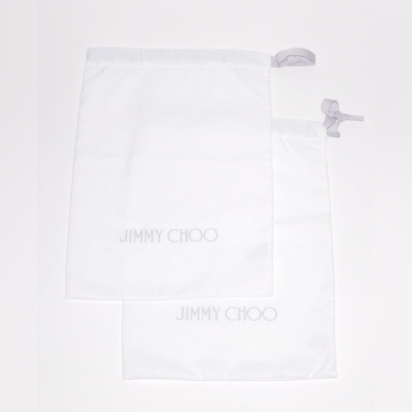 Jimmy Choo Sacaria 100 Ivory White Pearls Peep Toe Block Heel 39.5 MSRP $2050 - Picture 9 of 12